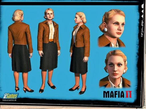 Mafia II - Персонажи Mafia II в 3D