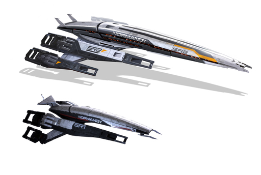 Mass Effect 2 - SSV Normandy SR2 из Lego