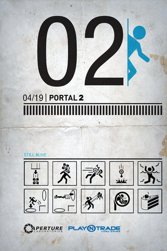 Portal 2 - Несколько работ в галерею блога ^_^